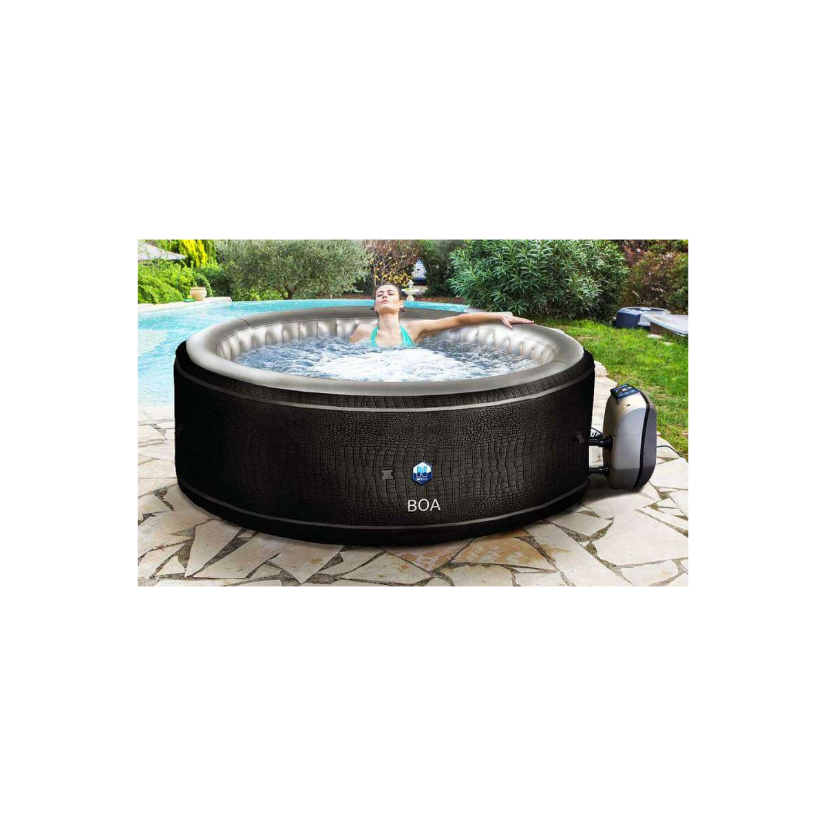 Spa gonflable Netspa® BOA 5 à 6 places