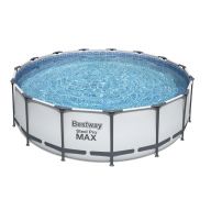 Piscine tubulaire Bestway ronde Ø 4,57 x 1,22 m Steel Pro Max