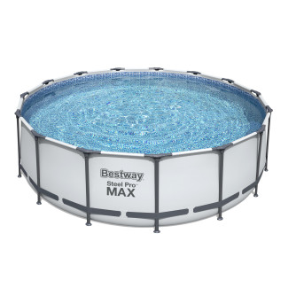 Piscine tubulaire Bestway ronde Ø 4,57 x 1,22 m Steel Pro Max