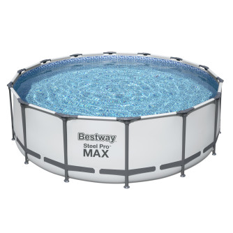 Piscine tubulaire Bestway ronde Ø 4,27 x 1,22 m Steel Pro Max