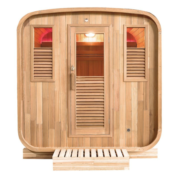 Pack sauna Gaïa Nova + poêle Harvia Vega 8 kW + pierres de lave