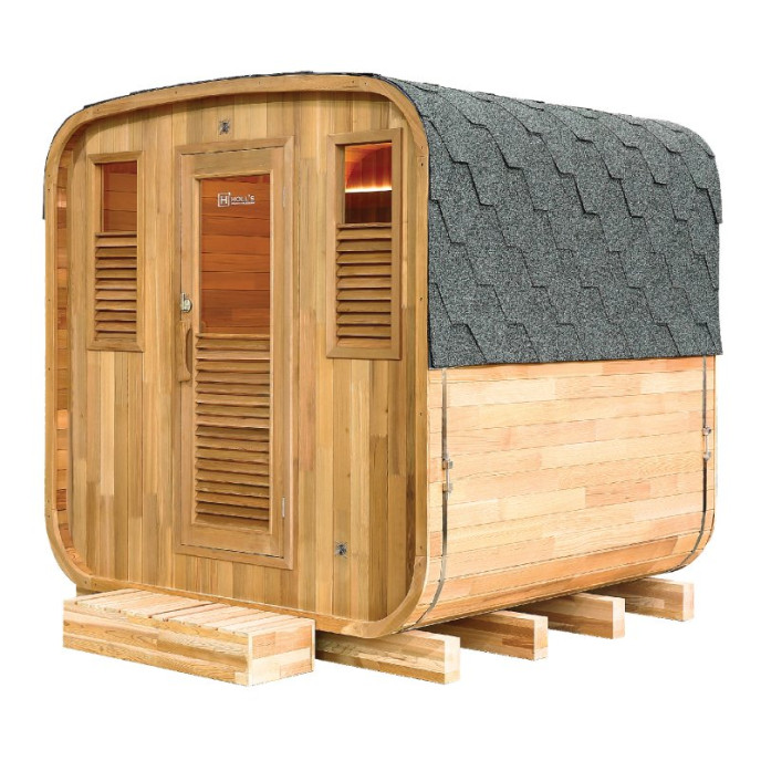 Pack sauna Gaïa Nova + poêle Harvia Vega 8 kW + pierres de lave