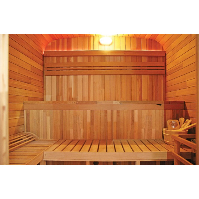Pack sauna Gaïa Nova + poêle Harvia Vega 8 kW + pierres de lave