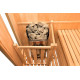 Sauna vapeur ZEN 3 places