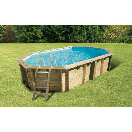 Piscine bois Océa 610 x 400 x H 130 cm