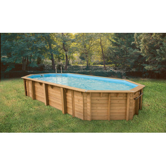 Piscine bois Azura 470 x 820 x H 130 cm