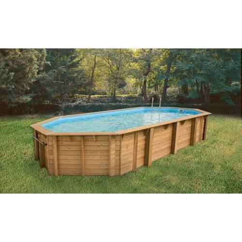 Piscine bois Azura 400 x 750 x H 130 cm