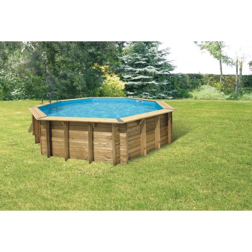 Piscine bois Océa Ø 580 x H 130 cm