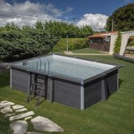 Piscine composite Gré 466 x 326 x H 124 cm