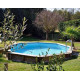 Piscine bois Violette 2 - Ø500 x H 127 cm