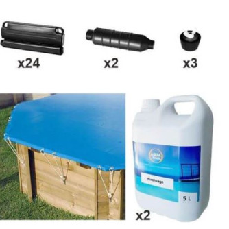 Kit hivernage piscine Ubbink Linéa 1100 x 500 cm