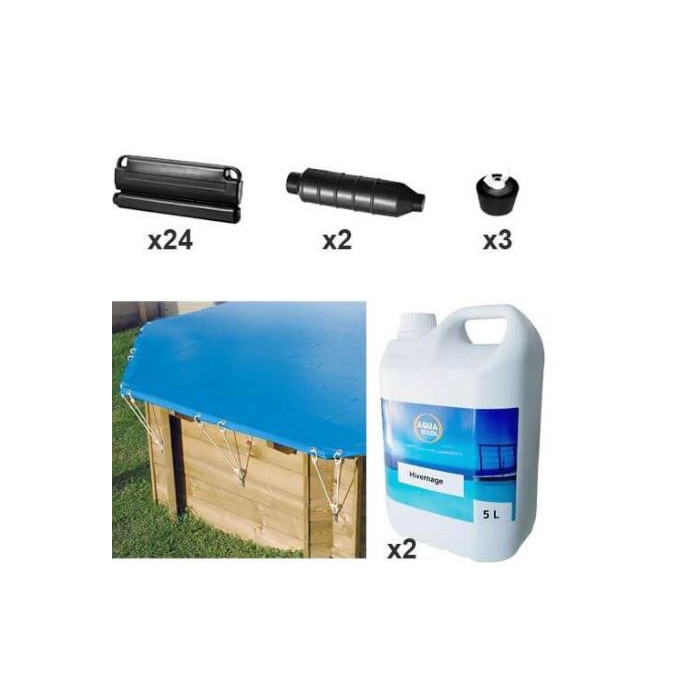 Kit hivernage piscine Ubbink Linéa 1100 x 500 cm