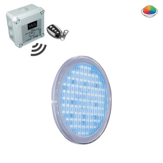 Pack ampoule LED 252 RVB avec télécommande