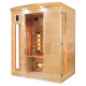 Sauna infrarouge APOLLON Quartz 3 places