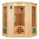 Sauna infrarouge APOLLON Quartz 3 à 4 places