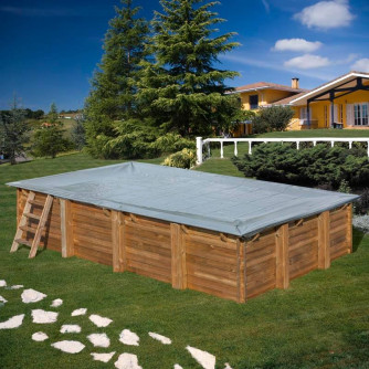 Bâche hiver piscine Sunbay Anise 900 x 300 cm