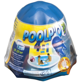 Kit complet de traitement Poolp'o pour piscines de 10 à 20 m3