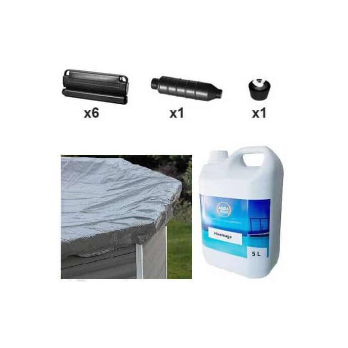 Kit d'hivernage piscine Gré Composite 326 x 186 cm