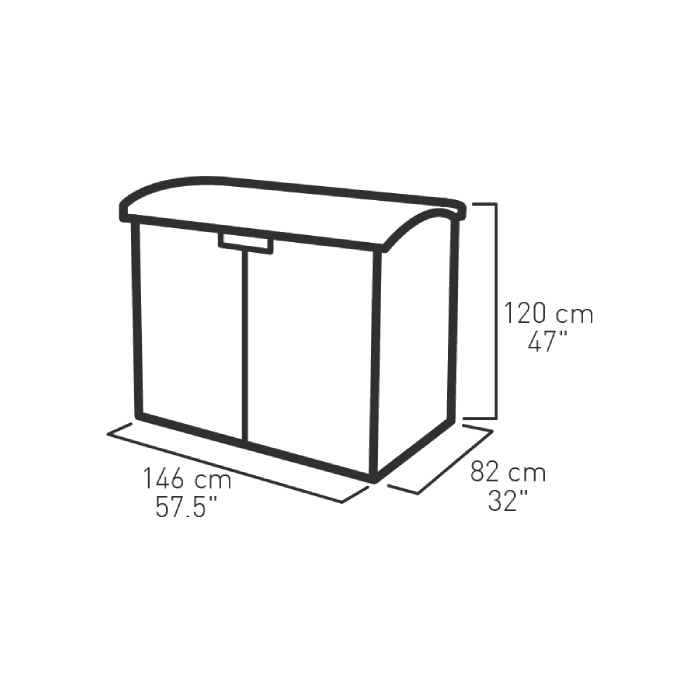 Local technique pour piscine hors-sol