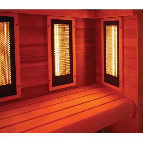 Sauna Hybride Combi 4 places (Infrarouge + vapeur)