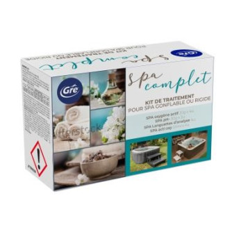 Kit complet de traitement à l'oxygène actif pour spa