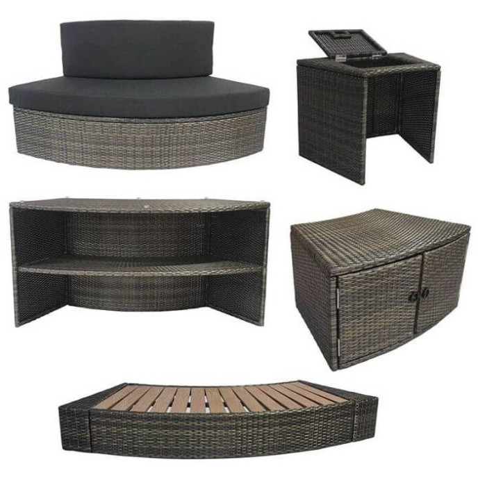 Pack spa semi-rigide Vita Premium + mobilier