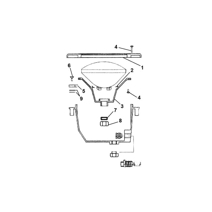 Joint d'ampoule projecteur Ady/Série France