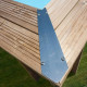 Piscine bois Ananas Ø428 x H117 cm