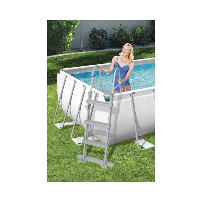 Piscine tubulaire Bestway rectangulaire 4,04 x 2,01 x 1,00 m Power Steel