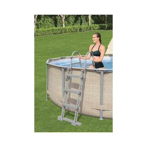 Piscine tubulaire Bestway ronde Ø 3,96 x 1,07 m Power Steel