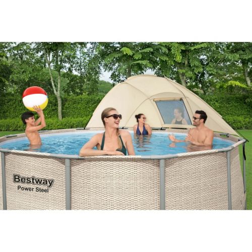 Piscine tubulaire Bestway ronde Ø 3,96 x 1,07 m Power Steel