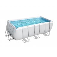 Piscine tubulaire Bestway rectangulaire 4,12 x 2,01 x 1,22 m Power Steel