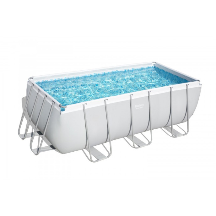 Piscine tubulaire Bestway rectangulaire 4,12 x 2,01 x 1,22 m Power Steel