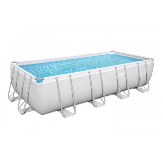 Piscine tubulaire Bestway rectangulaire 4,88 x 2,44 x 1,22 m Power Steel (Filtre à sable)