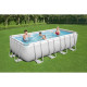 Piscine tubulaire Bestway rectangulaire 4,88 x 2,44 x 1,22 m Power Steel (Filtre à sable)