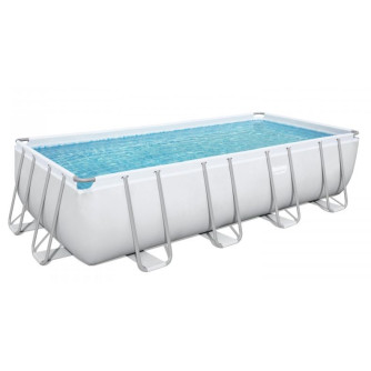 Piscine tubulaire Bestway rectangulaire 5,49 x 2,74 x 1,22 m Power Steel (Filtre à sable)