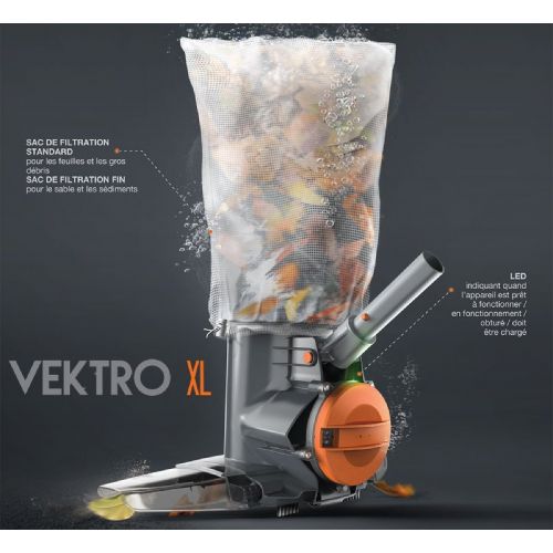 Aspirateur rechargeable Vektro XL