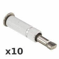 Lot de 10 pitons douille