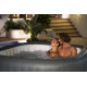 Spa gonflable Bestway Lay-Z-Spa Hawaii carré 4 à 6 places HydroJet Pro
