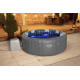 Spa gonflable Bestway Lay-Z Santorini rond 5 à 7 places HydroJet Pro