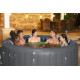 Spa gonflable Bestway Lay-Z Santorini rond 5 à 7 places HydroJet Pro