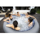 Spa gonflable Bestway Lay-Z Santorini rond 5 à 7 places HydroJet Pro