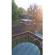 Piscine bois Cannelle 551 x 351 x 119 cm