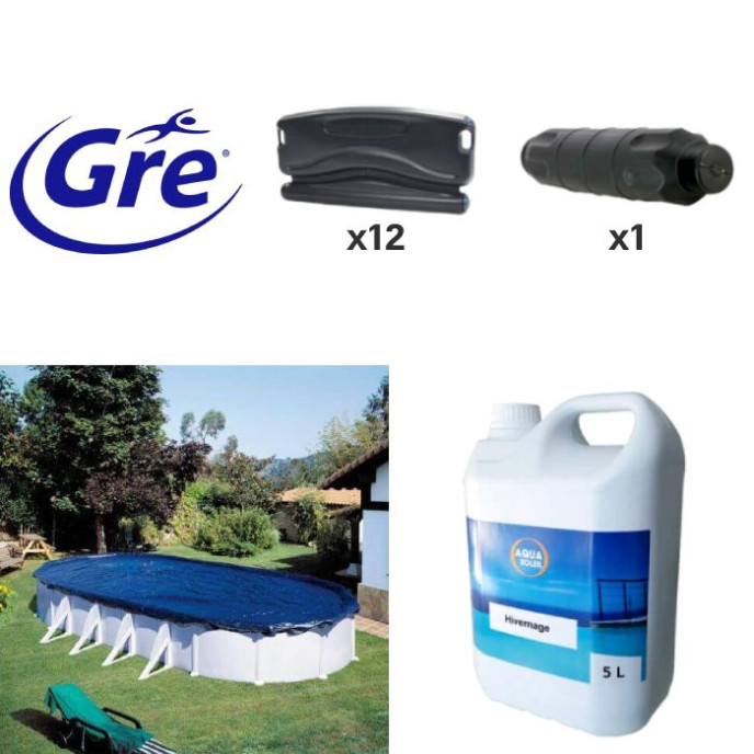 Pack Hivernage piscine Gré 1000 x 550 cm