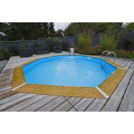 Piscine bois Océa Ø 510 x H 120 cm