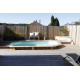 Piscine bois Azura 400 x 750 x H 130 cm