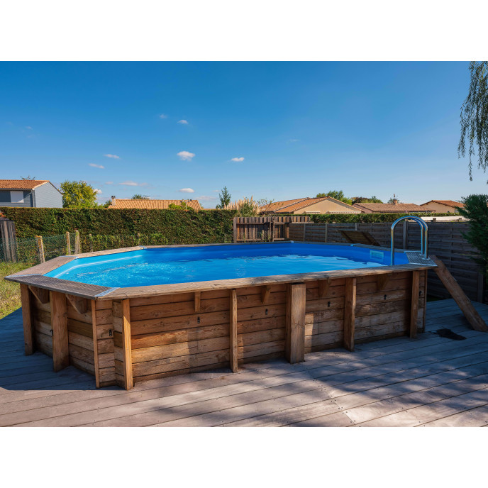 Piscine bois Océa 860 x 470 x H 130 cm