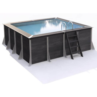 Piscine composite Milly 365 x 365 x H 125 cm