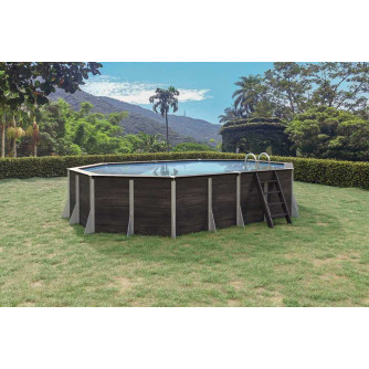 Piscine composite Granville 590 x 430 x H 125 cm