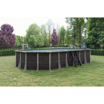 Piscine composite Agon 750 x 430 x H 125 cm